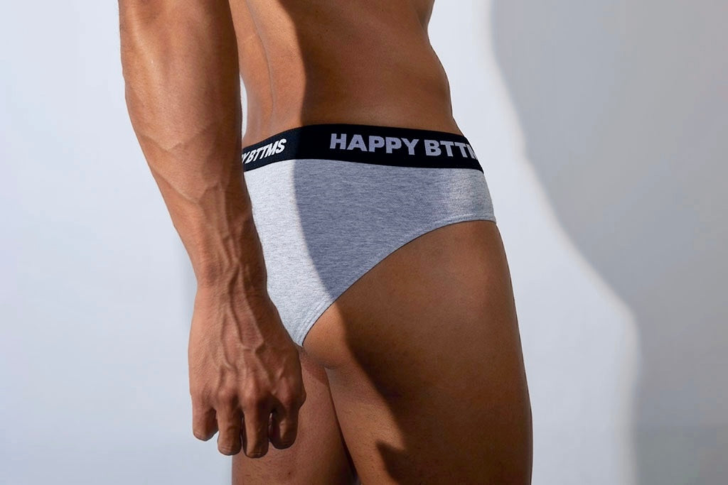 High-quality gay men's briefs featuring a comfortable waistband and stylish fit, ideal for everyday wear and confident style.
